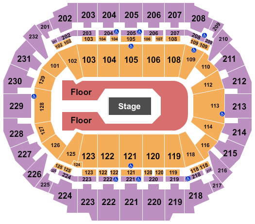 CHI Health Center Linkin Park Seating Chart